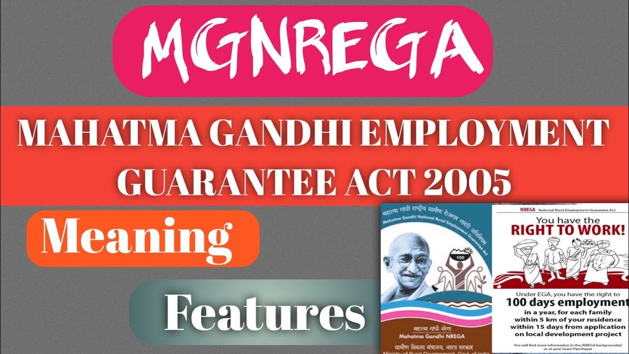 What Is Mahatma Gandhi s NREGA Act Atzworld